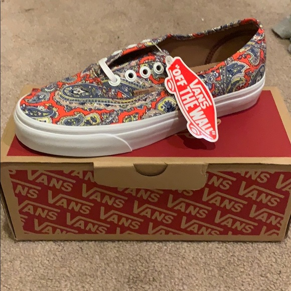Vans Shoes - NWT Vans in box (paisley)
